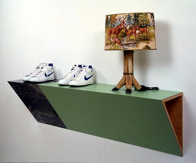 Haim Steinbach charm of tradition 1985 plastic lam...