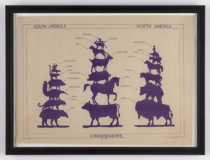 Mark DION Conquistadors, 1492 - 1992 1992 Blueprin...