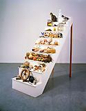 Mark DION Scala Naturae 1994 Stepped plinth, artef...