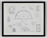 Mark DION Study for Wexner Center, Wunderkammer 19...