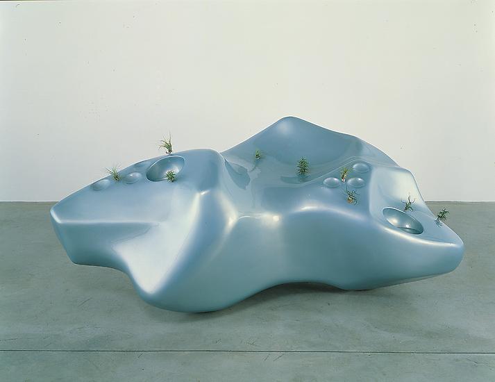 Siobhán HAPASKA Land 1998 Fiberglass, acryl...