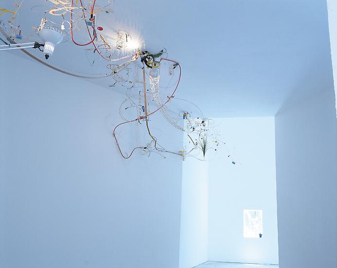 Sarah Sze Capricious Invention of Prisons 1999 mix...