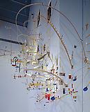 Sarah Sze Seamless 1999 mixed media dimensions var...