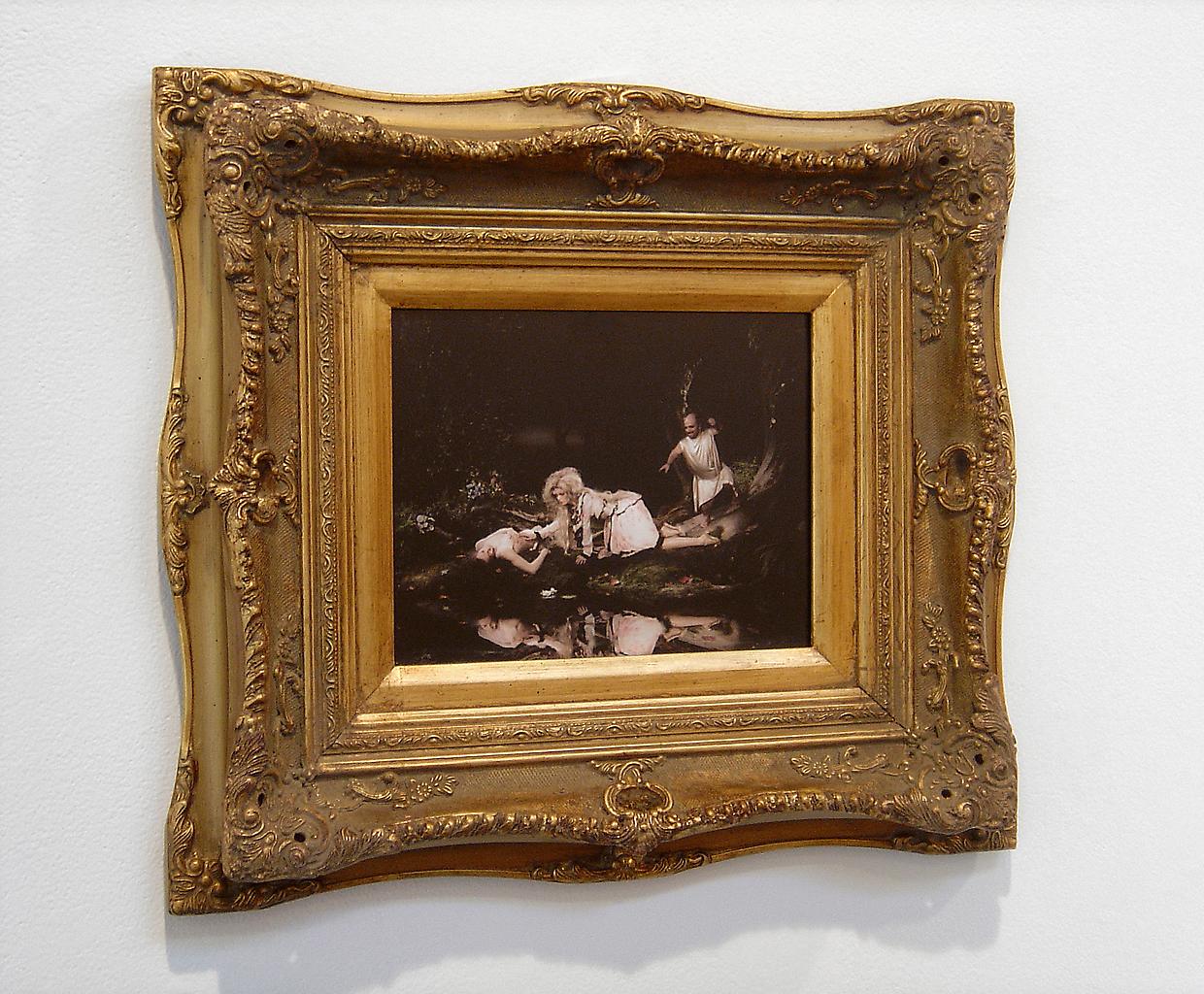 Mat Collishaw Gomoria 2018 Wooden Shrine Led Scre Mat Collishaw Fairy Story 2 2003 Lambda Digital Pr