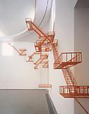Sarah Sze Second Means of Egress (Orange) 2004 Pow...