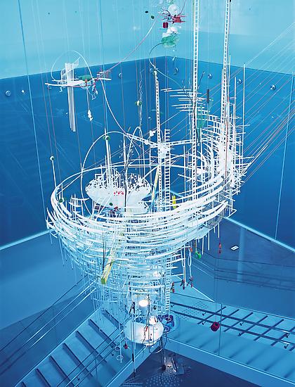Sarah Sze The Art of Losing 2004 mixed media dimen...