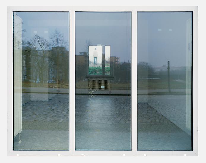 Sabine HORNIG Rear Window 2004 C-print mounted beh...