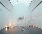 Sarah Sze Proportioned to the Groove 2005 mixed me...