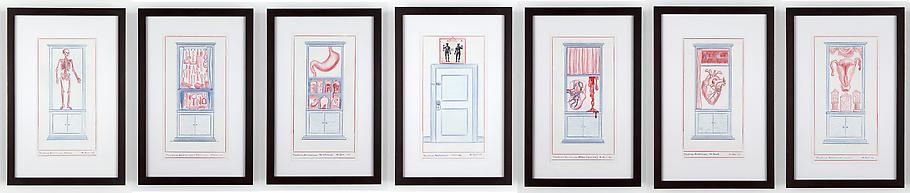 Mark DION Theatrum Anatomicum (8 Parts) 2005 color...
