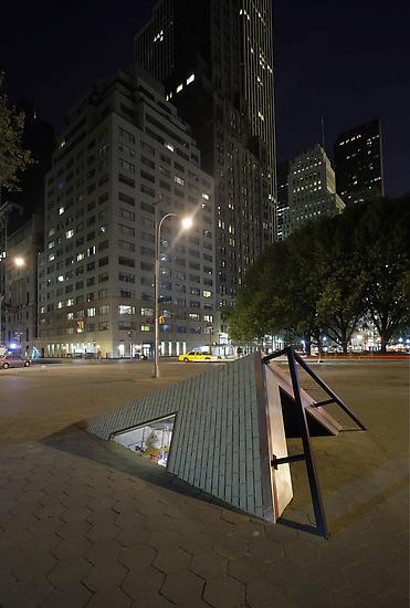 Sarah Sze Corner Plot 2006 Mixed media 4 ft deep I...