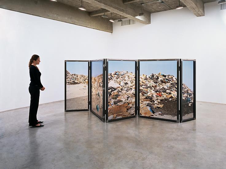 Sabine HORNIG Landscape 2006 steel, Plexigla...