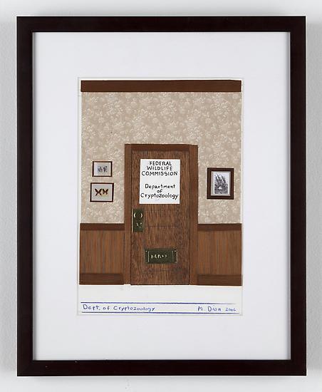 Mark DION Dept. of Cryptozoology 2006 collage on p...