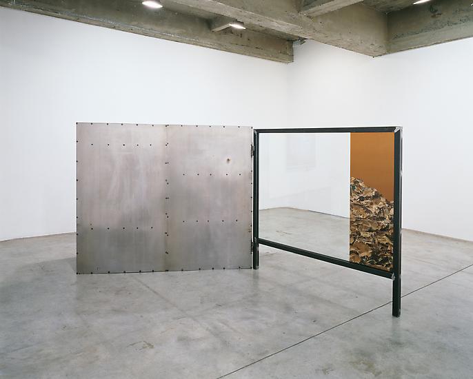 Sabine HORNIG Blechhuette / Tin Hut 2006 steel, gl...
