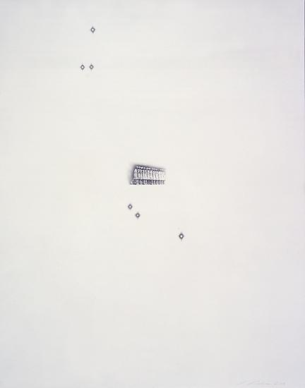 Peggy PREHEIM Zodiac 2008 pencil on paper 18 1/2 x...