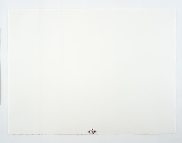 Peggy PREHEIM Point Blank 2009 pencil on paper 27...