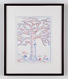 Mark DION Tree Scheme 2009 plate lithograph 16 5/8...