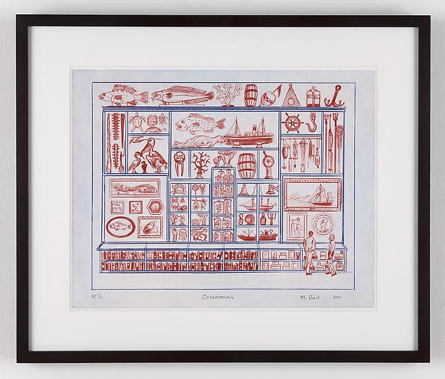 Mark DION Oceanomania 2011 2-color photopolymer et...