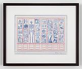 Mark DION Presidio Cabinet 2012 colored pencil on...