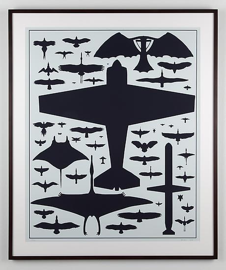 Mark DION 300 Million Years of Flight 2012 Silkscr...