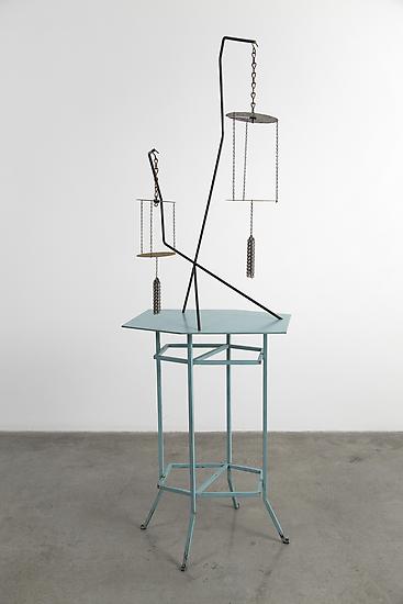 Martin BOYCE Untitled 2013 steel, paint, rubber, r...