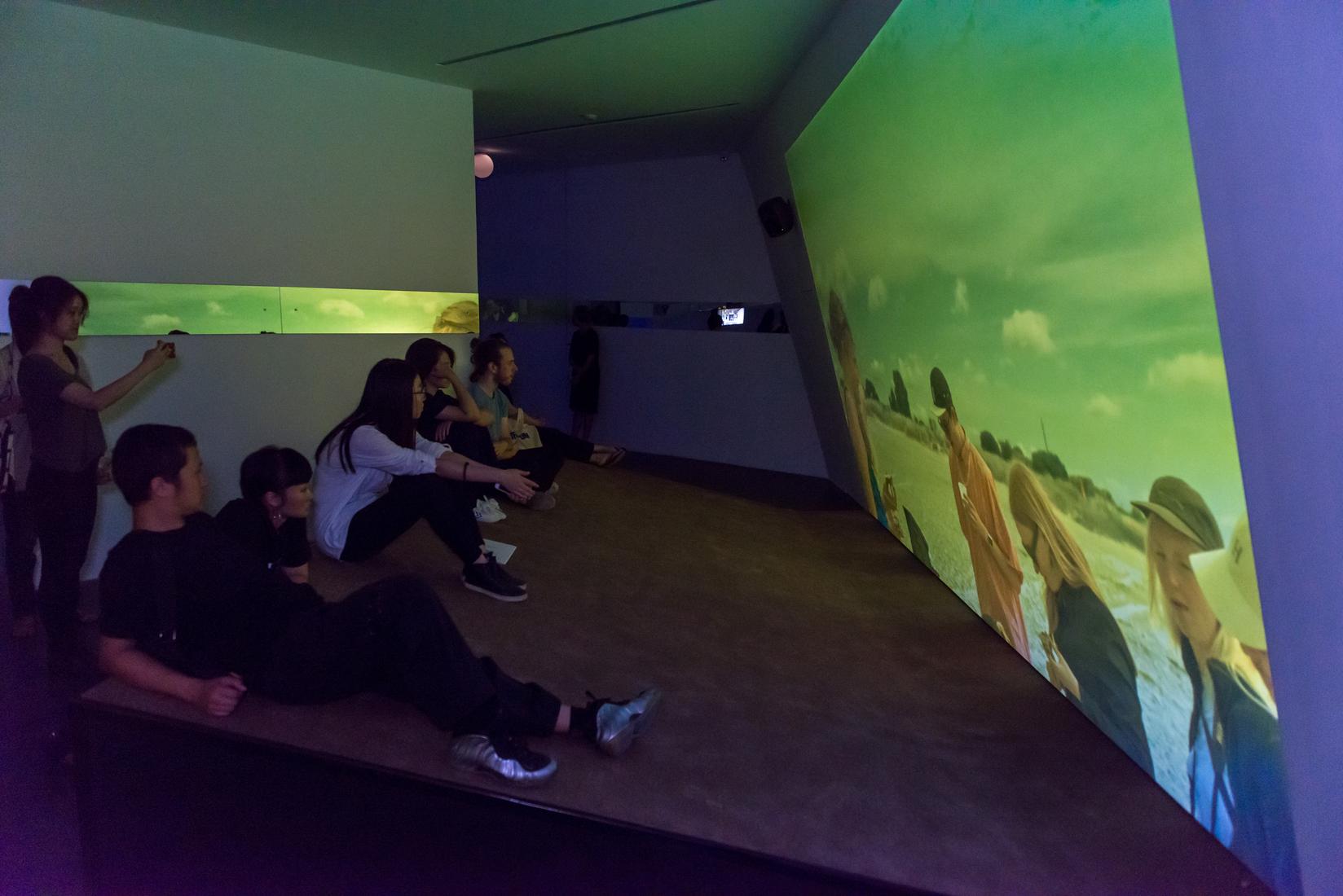 Installation view, Cold Night, Ullens Center...