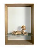 Haim Steinbach Untitled (baby) 2004 wood, plastic...
