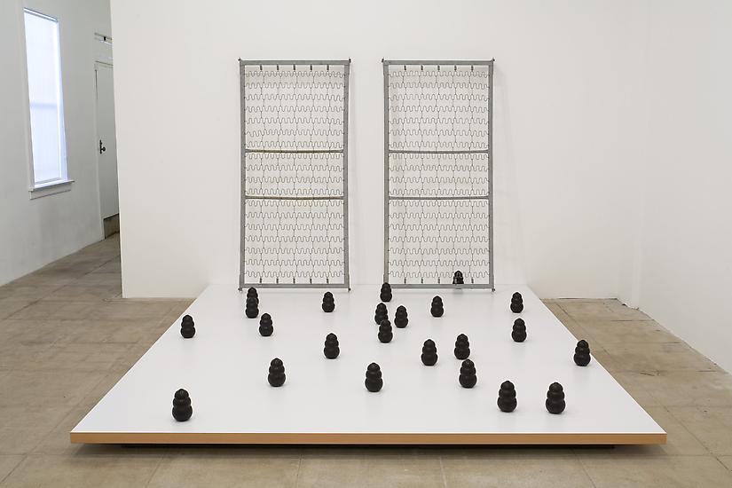 Haim Steinbach a military theme 2008 plastic lamin...