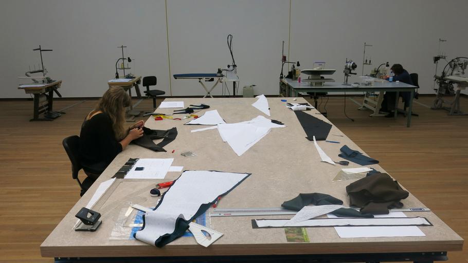Laura Lima Tailorshop/Portraits 2014 fabric, threa...