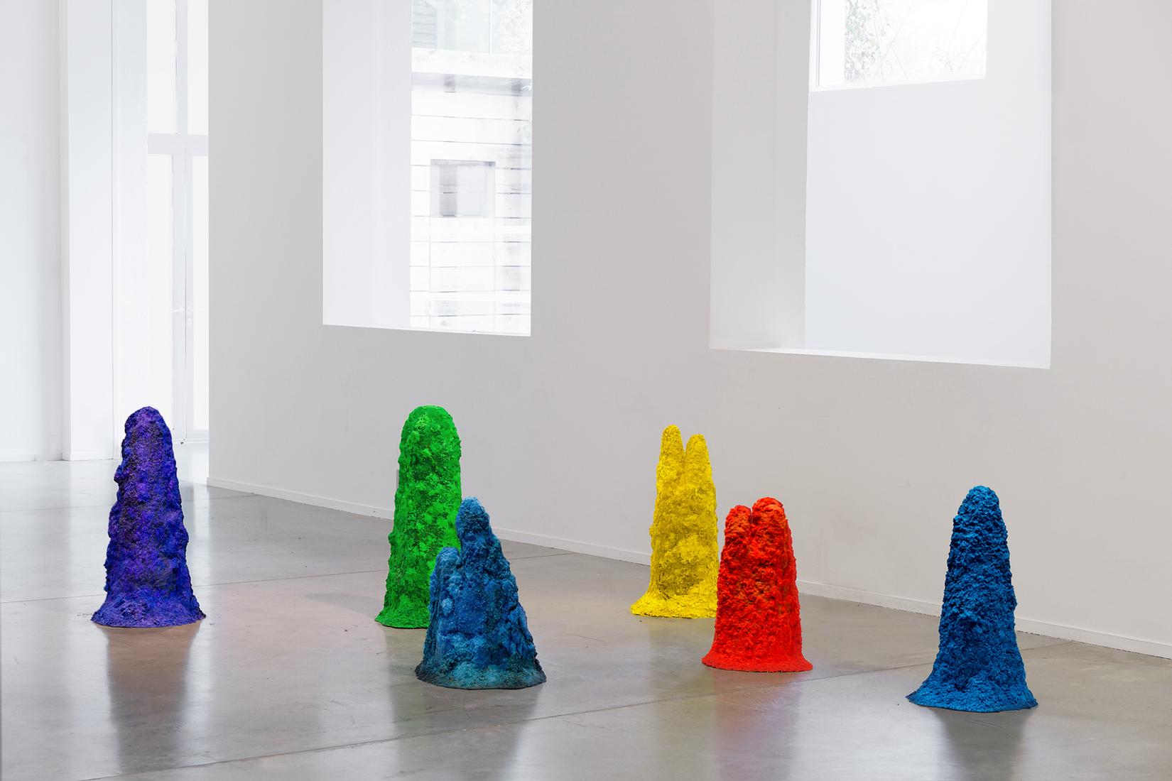 This is an installation image of Agnieszka Kurant,...