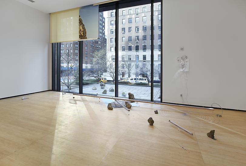 Sarah Sze Random Walk Drawing (Window) 2011 Mixed...