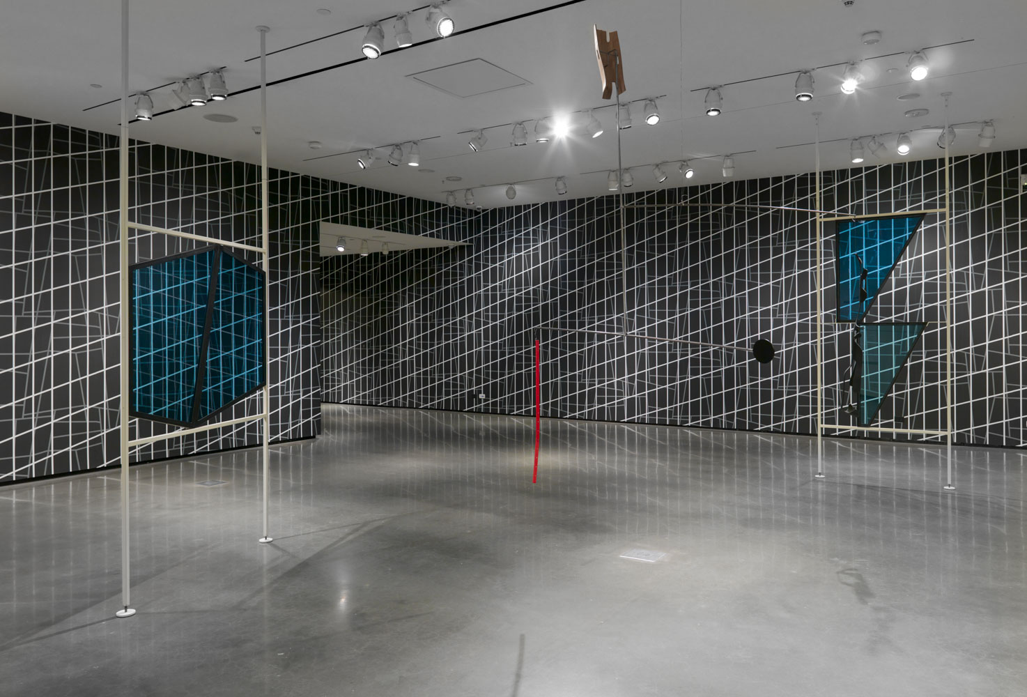 Installation view, Martin Boyce: When Now Is Night...