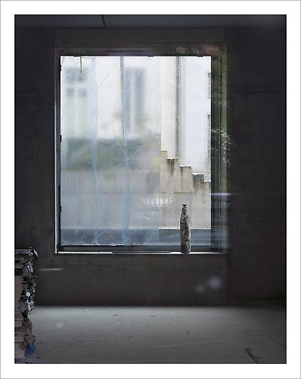 Sabine HORNIG Figur am Fenster/Figurine by the Win...
