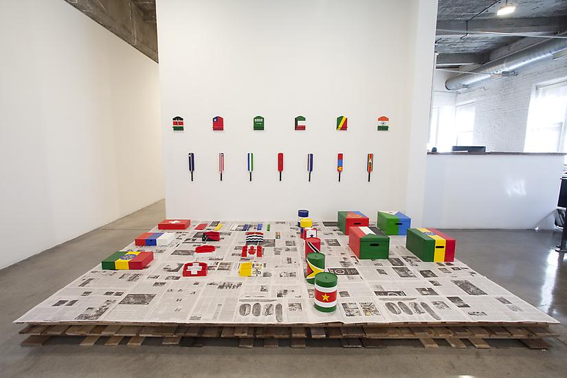 26 April - 7 June 2014 - Galleries 1 & 2 - Meschac Gaba: Exchange Market - Exhibitions