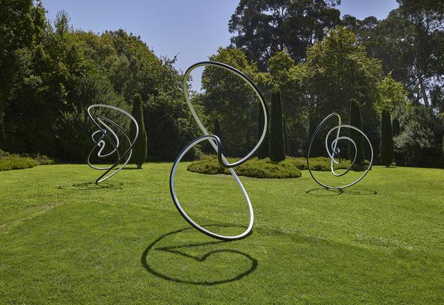 This is an installation image of Olafur Eliasson's...