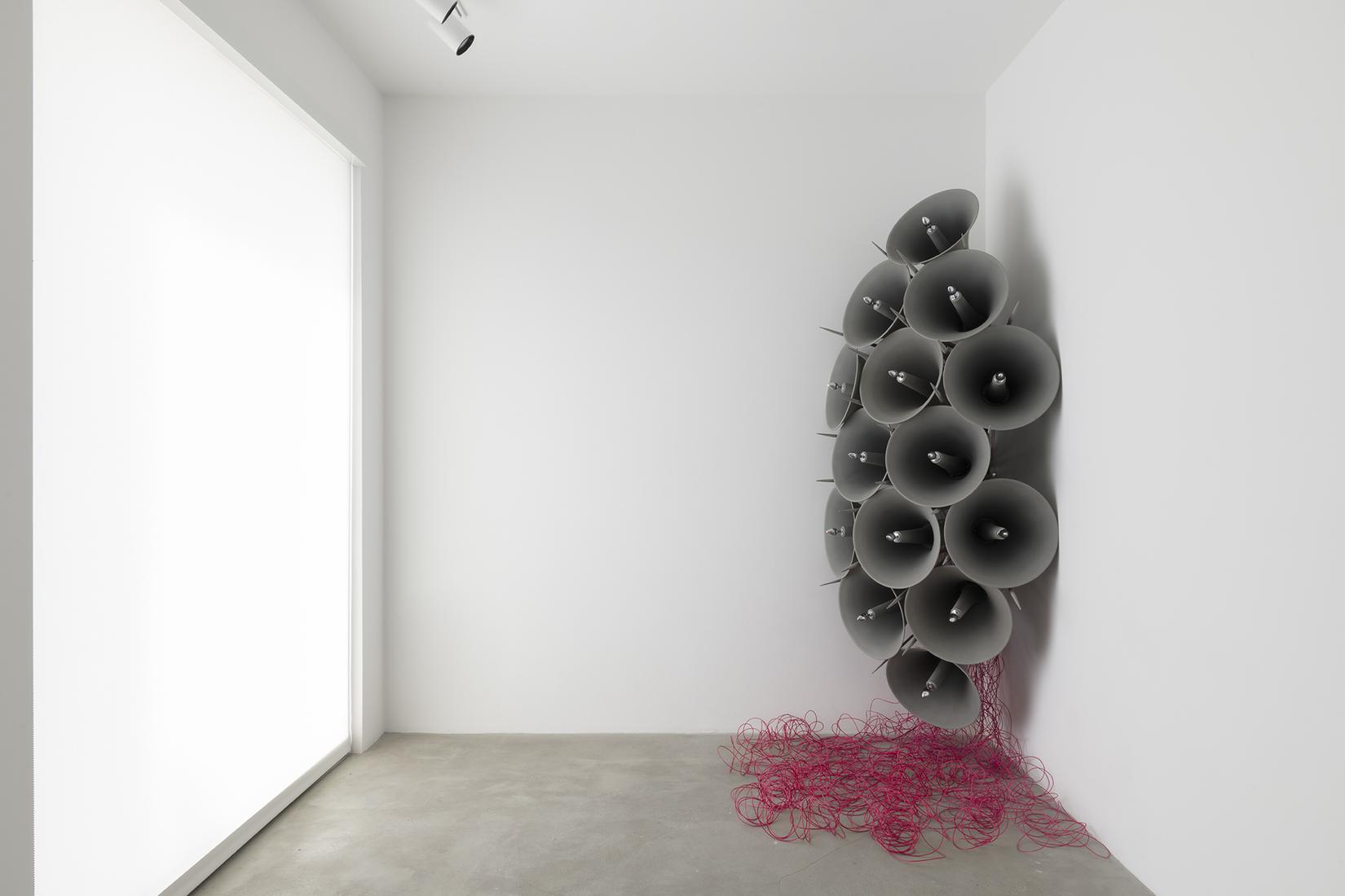 This is an installation image of Jonsi's exhibitio...