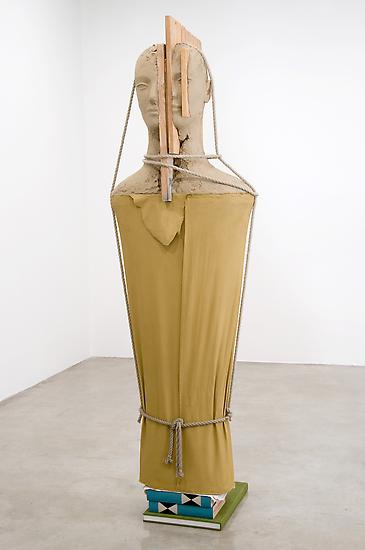 Mark Manders Large Figure with Book and Fake Dicti...