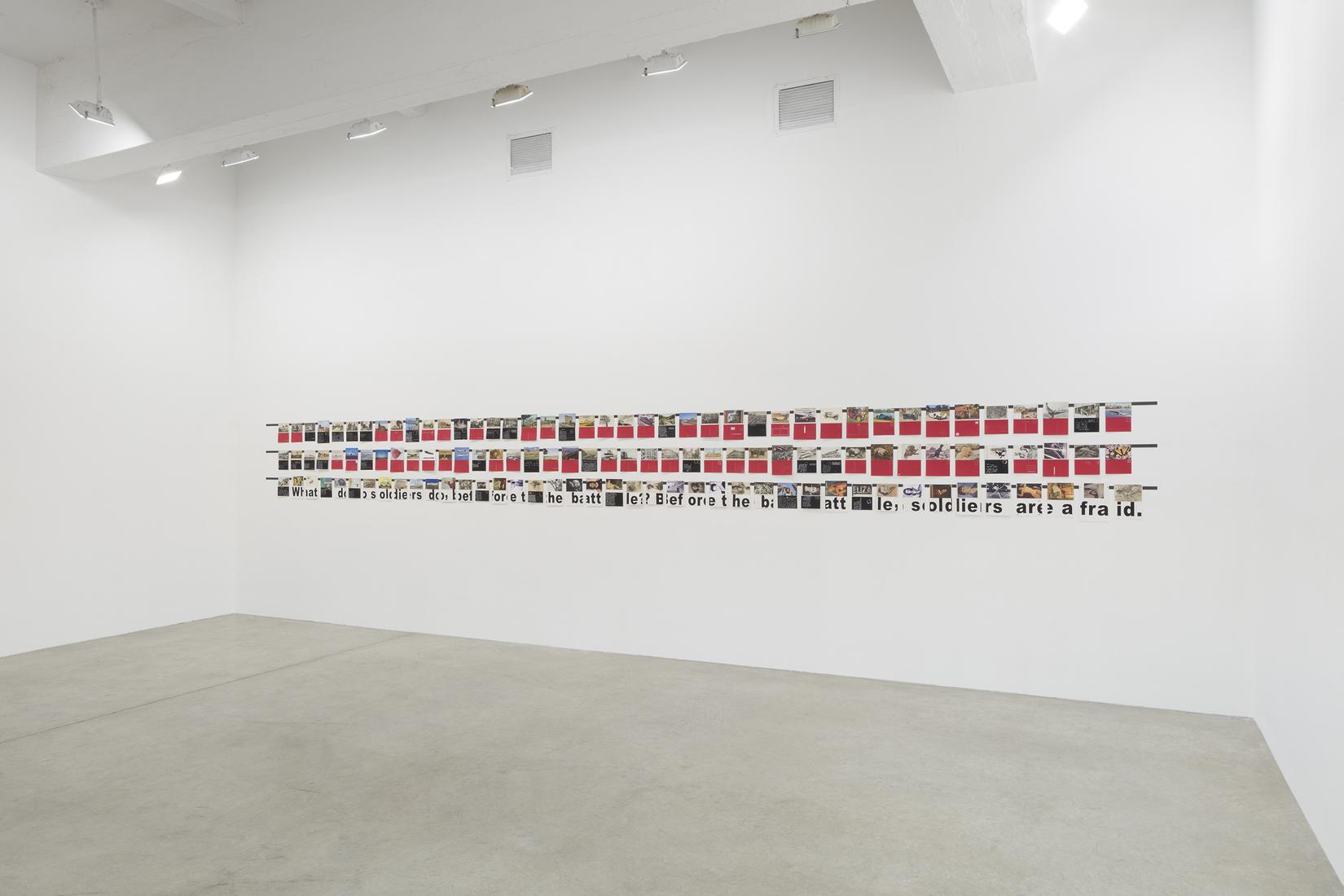 This is an installation image of Rivane Neuenschwa...
