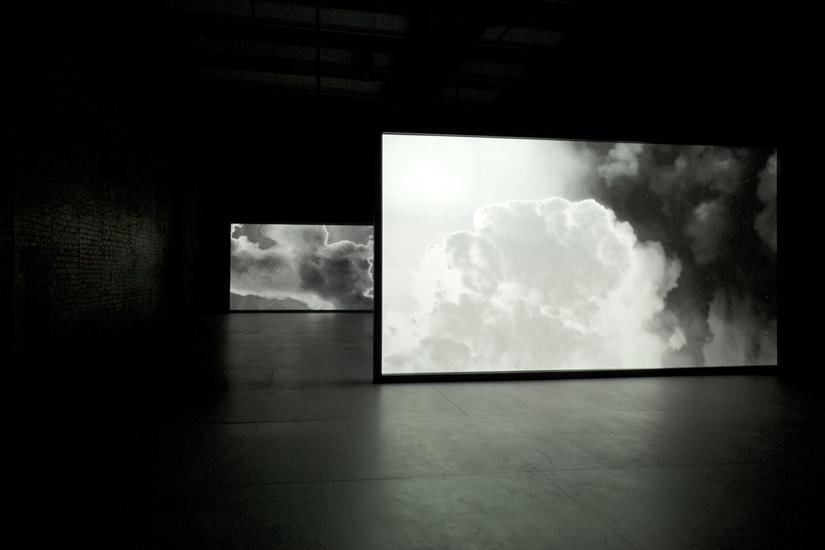 Lisa Oppenheim Smoke, 2013 Two channel video, loop...