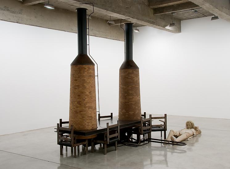 Mark Manders Room with Chair and Factory 2003-2008...