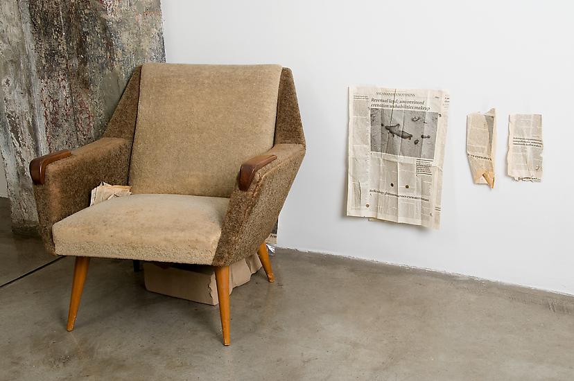 Mark Manders Room with Chair and Factory 2003-2008...