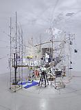 Sarah Sze Triple Point (Planetarium) 2013 Wood, st...