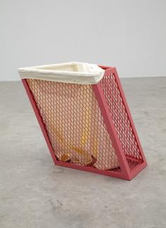 Martin BOYCE Perforated and Porous (rose) 2010 pai...