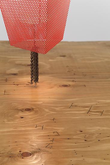 Martin BOYCE Against the Night 2013 Perforated ste...