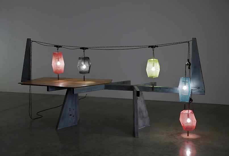 Martin BOYCE Against the Night 2013 Perforated ste...
