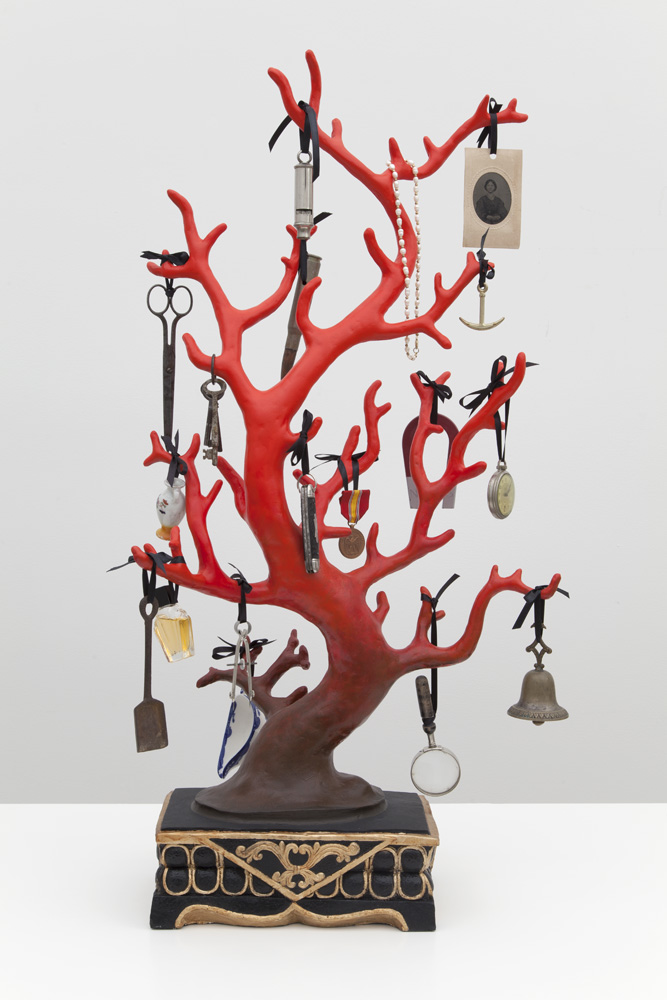 Mark DION Blood Red Coral 2013 resin and assorted...