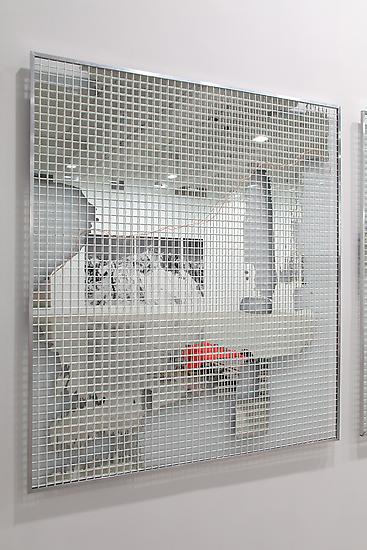 Michael WILKINSON Real Abstraction (mirror) 2 2014...