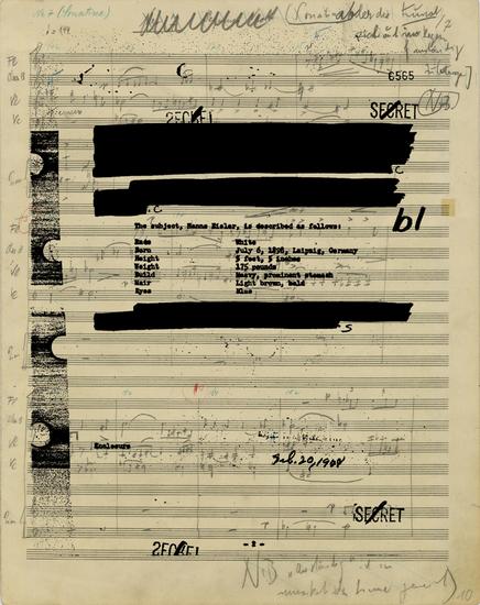 Susan PHILIPSZ Part File Score II 2014 Digital pri...