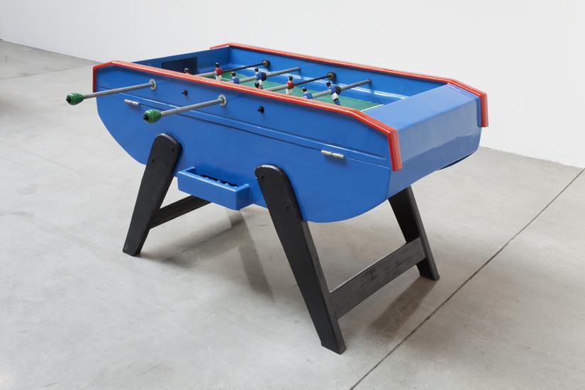 Meschac GABA Collaboration 2014 foosball table; oi...