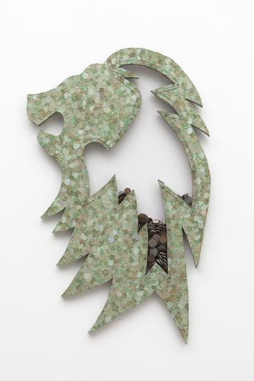 Meschac GABA Bankivi: Lion Bank 2014 Wood, decommi...