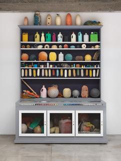Mark DION Cabinet of Marine Debris 2014 cabinet; w...